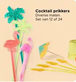 Xenos Cocktail prikkers aanbieding