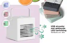 Xenos USB aircooler met gekleurde LED verlichting aanbieding