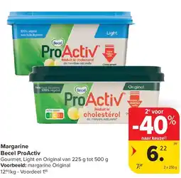 Carrefour Margarine Becel ProActiv aanbieding