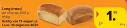 Carrefour Lang brood aanbieding