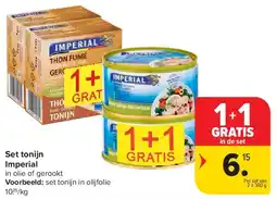 Carrefour Set tonijn Imperial aanbieding