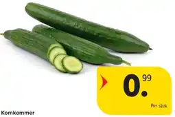 Carrefour Komkommer aanbieding