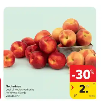Carrefour Nectarines aanbieding