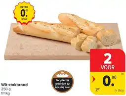 Carrefour Wit stokbrood aanbieding