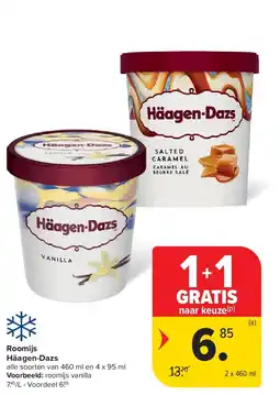 Carrefour Roomijs Häagen-Dazs aanbieding