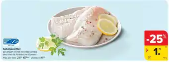 Carrefour Kabeljauwfi let aanbieding