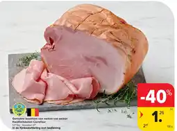 Carrefour Gerookte beenham van varken van weleer Kwaliteitsketen Carrefour aanbieding