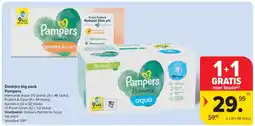 Carrefour Doekjes big pack Pampers aanbieding
