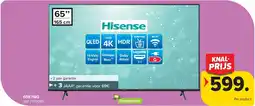 Carrefour Hisense 65E7NQ 4K TV aanbieding