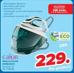 Carrefour Stoomcentrale GV9E20C0 aanbieding