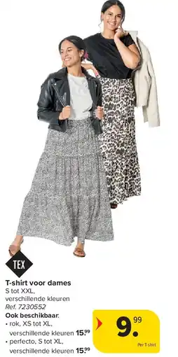 Carrefour T-shirt voor dames aanbieding