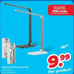 Carrefour Aluminium bureaulamp aanbieding
