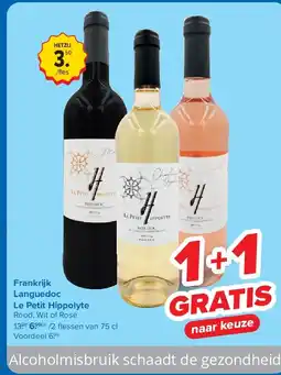 Carrefour Frankrijk Languedoc Le Petit Hippolyte aanbieding