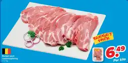 Carrefour Budget pack varkensspiering aanbieding