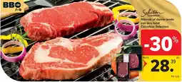 Carrefour Ribstuk of dunne lende van Iers rund Carrefour Selection aanbieding