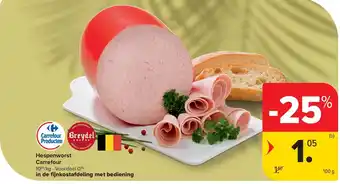 Carrefour Hespenworst Carrefour aanbieding