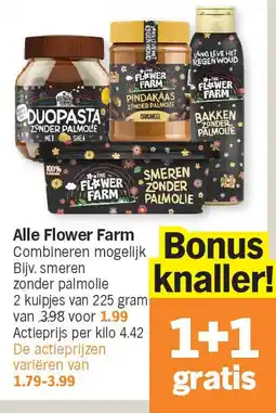 Albert Heijn Alle Flower Farm aanbieding