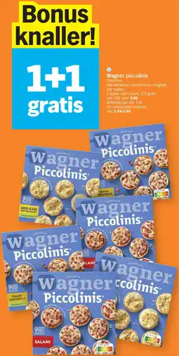 Albert Heijn Wagner piccolinis aanbieding