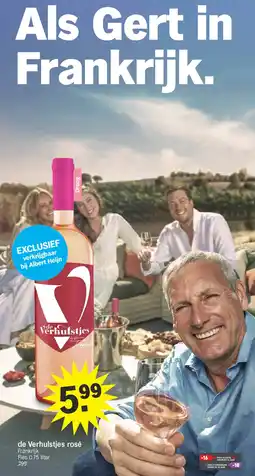 Albert Heijn de Verhulstjes rosé aanbieding