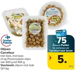 Carrefour Olijven Carrefour aanbieding