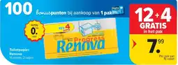 Carrefour Toiletpapier Renova aanbieding