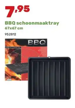 Happyland BBQ schoonmaaktray 67x67 cm aanbieding