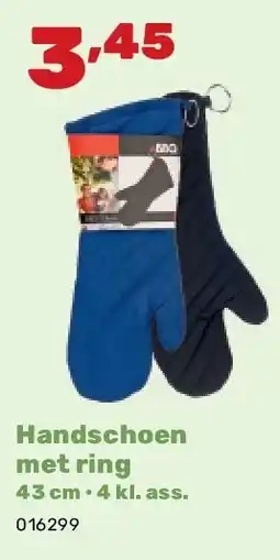 Happyland Handschoen met ring 43 cm • 4 kl. ass aanbieding