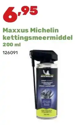 Happyland Maxxus Michelin kettingsmeermiddel 200 ml aanbieding