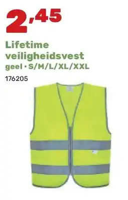 Happyland Lifetime veiligheidsvest geel • S/M/L/XL/XXL aanbieding