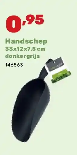Happyland Handschep 33x12x7.5 cm donkergrijs aanbieding