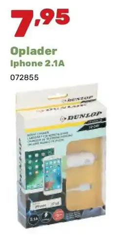 Happyland Oplader Iphone 2.1A aanbieding