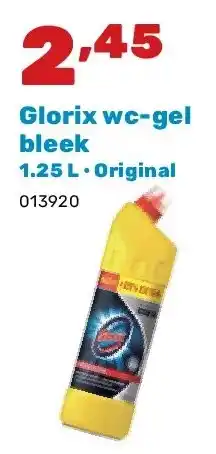 Happyland Glorix wc-gel bleek 1.25 L • Original aanbieding