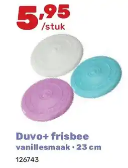 Happyland Duvo+ frisbee vanillesmaak • 23 cm aanbieding