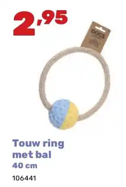 Happyland Touw ring met bal 40 cm aanbieding