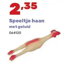 Happyland Speeltje haan met geluid aanbieding