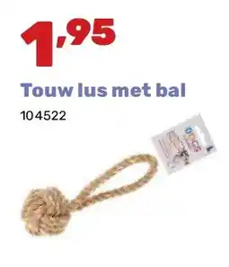 Happyland Touw lus met bal aanbieding