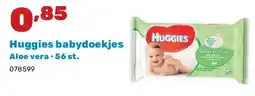 Happyland Huggies babydoekjes Aloe vera • 56 st aanbieding