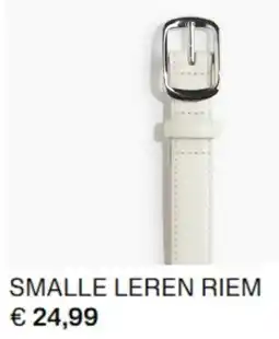 H&M Smalle leren riem aanbieding