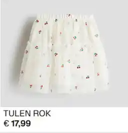 H&M Tulen rok aanbieding