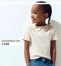 H&M Katoenen top aanbieding