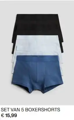 H&M Boxershorts aanbieding