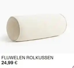 H&M Fluwelen rolkussen aanbieding