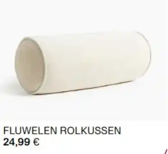 H&M Fluwelen rolkussen aanbieding