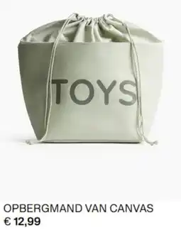 H&M Opbergmand van Canvas aanbieding