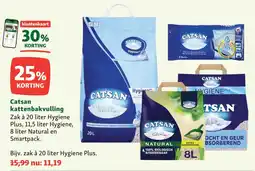 Maxi Zoo Catsan kattenbakvulling aanbieding