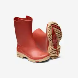 Decathlon Lichte pvc laarzen voor kinderen 100 aanbieding