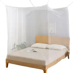 Decathlon Deryan Klamboe - Dubbele klamboe - Klamboe incl. reistas en ophangset - Wit aanbieding