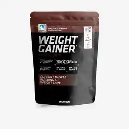 Decathlon Weight Gainer haver en whey chocoladesmaak 2,5 kg aanbieding