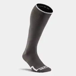 Decathlon Skisokken snowboardsokken volwassenen 100 grijs aanbieding
