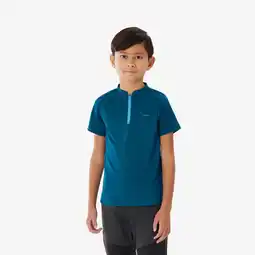 Decathlon Wandel-T-shirt voor kinderen MH900 blauw 7-15 jaar aanbieding